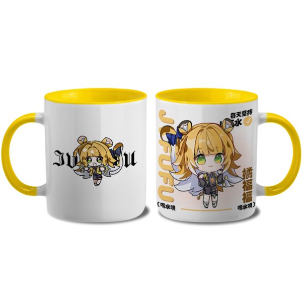 Zenless Zone Zero Ju Fu Fu Yi Xuan Mug Color Changing Cup Color Handle Water Cup
