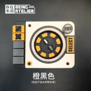 Zenless Zone Zero Toys - 「ZZZ」Automatic Rotating Music Badge Record Player