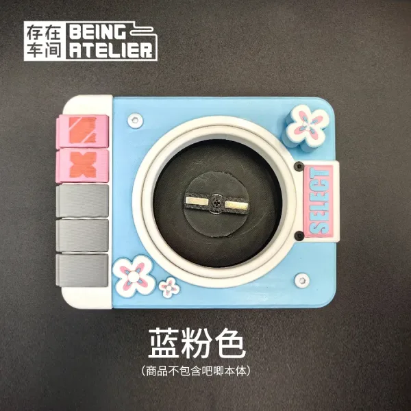 Zenless Zone Zero Toys - 「ZZZ」Automatic Rotating Music Badge Record Player