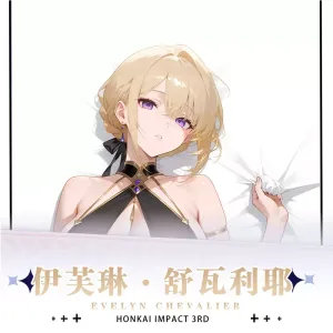 Zenless Zone Zero Evelyn Chevalier Dakimakura Hugging Body Pillow Cover