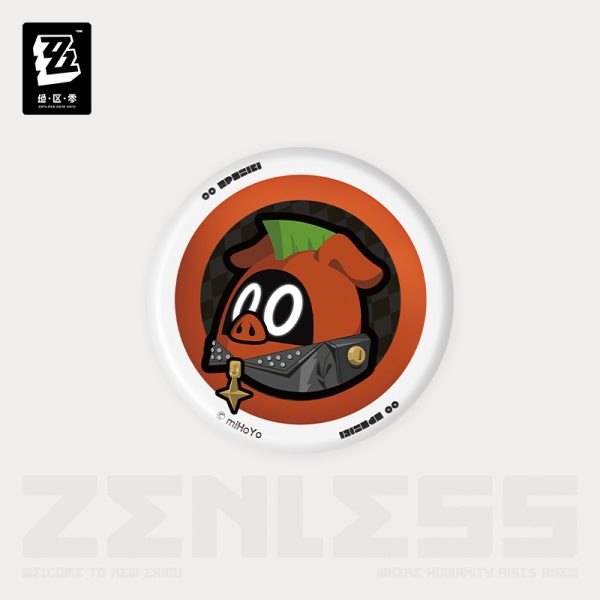 Family Mart x Zenless Zone Zero Everyday Life of Section 6 Bangboo Badge Blind Box (June 2025)