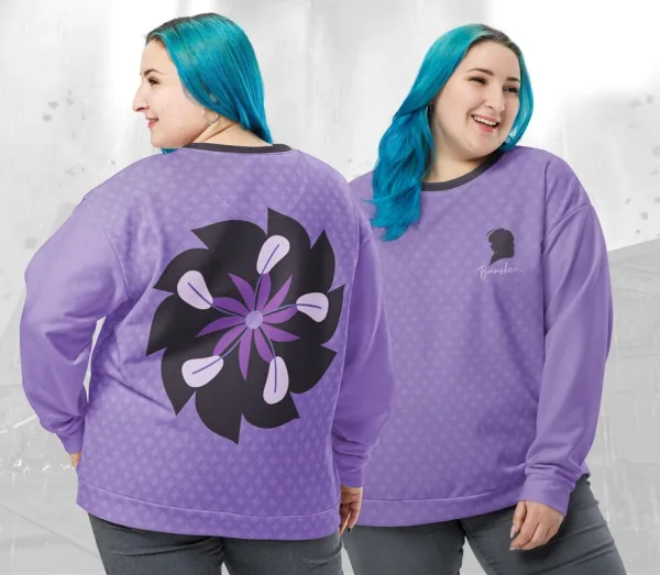 Vivian Zenless Zone Zero Sweatshirt | ZZZ Mockingbird Graphic Sweater | Anime Gaming Merch | Gacha Gaming | Zenless Fan apparel | Unisex