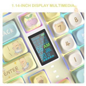 Zenless Zone Zero Toys Asaba Harumasa Keycap Game Character & Asaba Harumasa Display Keyboard ZZZ Mockingbird 140 Keycap