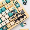 Zenless Zone Zero Toys Asaba Harumasa Keycap Game Character & Asaba Harumasa Display Keyboard ZZZ Mockingbird 140 Keycap