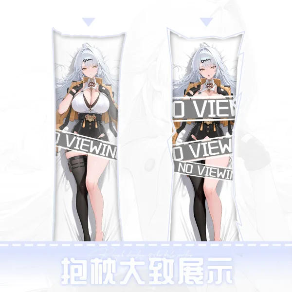 Zenless Zone Zero Yi Xuan Dakimakura Hugging Body Pillow Case ZZZ Pillow Cushion Cover Bedding