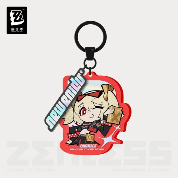 Zenless Zone Zero New Eridu Fashion Son of Calydon Keychain [Official Merchandise]