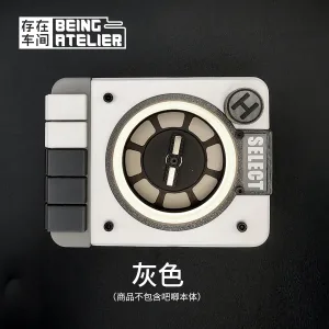 Zenless Zone Zero Toys - 「ZZZ」Automatic Rotating Music Badge Record Player