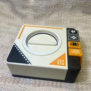 Zenless Zone Zero Badge Display Turntable, ZZZ Record Player, Badge Storage Display Stand