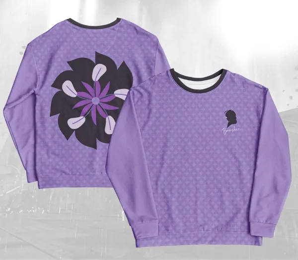 Vivian Zenless Zone Zero Sweatshirt | ZZZ Mockingbird Graphic Sweater | Anime Gaming Merch | Gacha Gaming | Zenless Fan apparel | Unisex