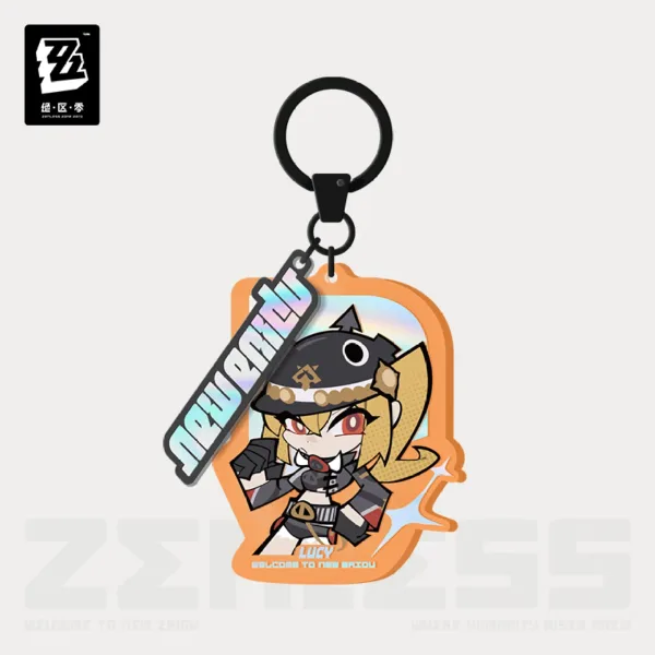 Zenless Zone Zero New Eridu Fashion Son of Calydon Keychain [Official Merchandise]