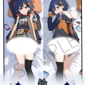 Zenless Zone Zero Belle Dakimakura Hugging Body Pillow Cover