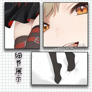 Zenless Zone Zero Burnice White Dakimakura Hugging Body Pillow Cover