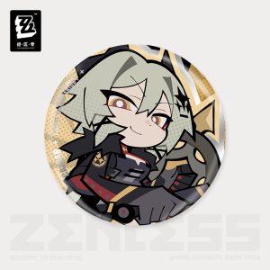 Zenless Zone Zero New Eridu Fashion Tinplate Badge Astra Yao / Ellen / Nicole [Official Merchandise]