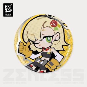 Zenless Zone Zero New Eridu Fashion Tinplate Badge Astra Yao / Ellen / Nicole [Official Merchandise]