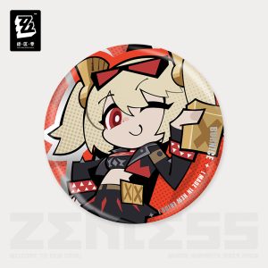 Zenless Zone Zero New Eridu Fashion Tinplate Badge Astra Yao / Ellen / Nicole [Official Merchandise]