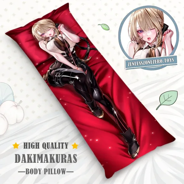 Zenless Zone Zero Evelyn Chevalier Ringeko Dakimakura Hugging Body Pillow Case Otaku Pillowcase Cushion Cover Bedding Gifts
