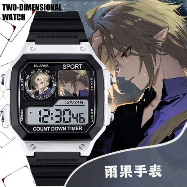Zenless Zero Zone Hugo Vlad Sports Electronic Watch