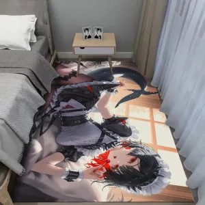 Zenless Zone Zero Ellen Joe Bedroom Bedside Carpet, Game Room E-Sports Large Size Hd Game Carpet