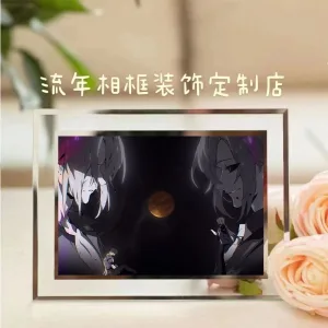 Zenless Zone Zero Hugo Vlad Crystal Photo Frame Dormitory Secondary Animation Decoration Ornaments