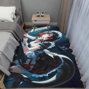 Zenless Zone Zero Ellen Joe Bedroom Bedside Carpet, Game Room E-Sports Large Size Hd Game Carpet