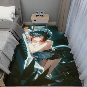 Zenless Zone Zero Ellen Joe Bedroom Bedside Carpet, Game Room E-Sports Large Size Hd Game Carpet