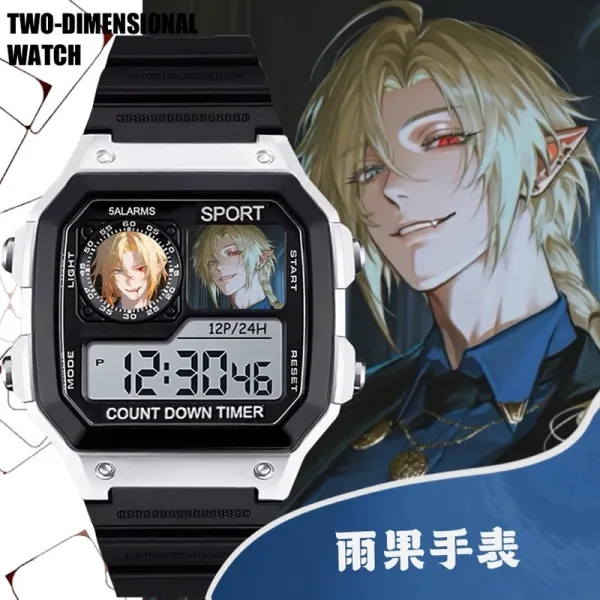 Zenless Zero Zone Hugo Vlad Sports Electronic Watch