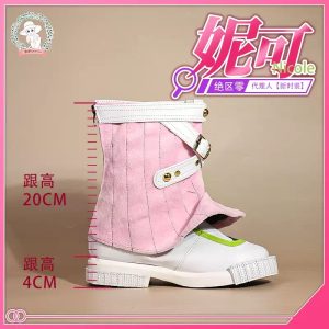 Zenless Zone Zero Nicole Coslay Shoes New Style Cosplay High Top Shoes