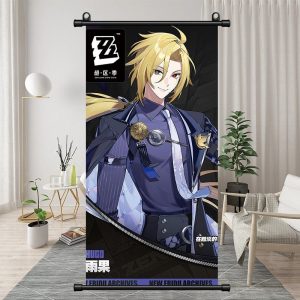 Zenless Zone Zero Hugo Vlad,Vivian Agent Standing Painting and Bedroom Bedside Decoration Hanging Paintings