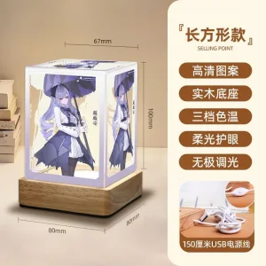 Zenless Zone Zero Vivian Game Acrylic Night Light