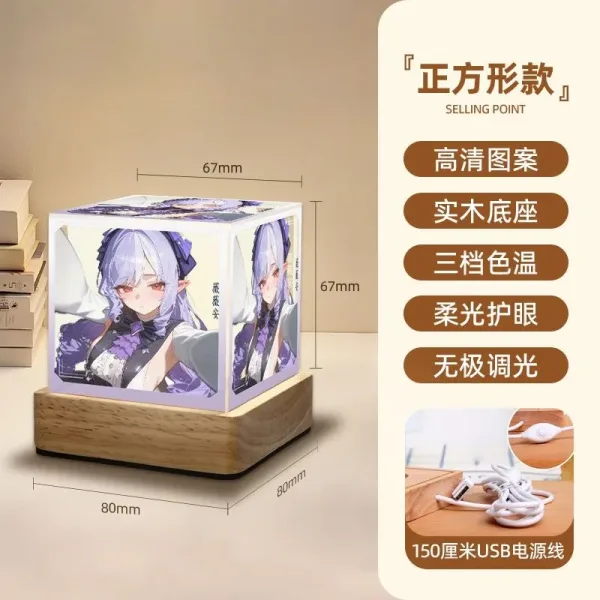 Zenless Zone Zero Vivian Game Acrylic Night Light