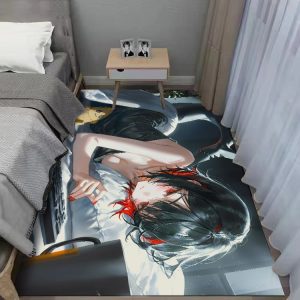 Zenless Zone Zero Ellen Joe Bedroom Bedside Carpet, Game Room E-Sports Large Size Hd Game Carpet