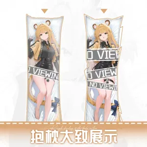 Zenless Zone Zero Ju Fu Fu Dakimakura Hugging Body Pillow Case ZZZ Pillow Cushion Cover Bedding
