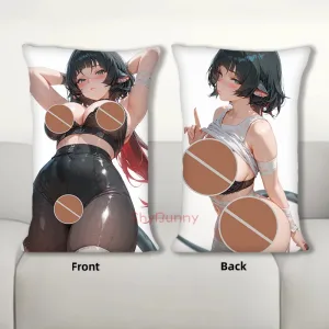Dakimakura Anime Jane Doe ZZZ Body Pillow Cover Sofa Cushion Double-side Print Throw Pillow Case 40X60cm