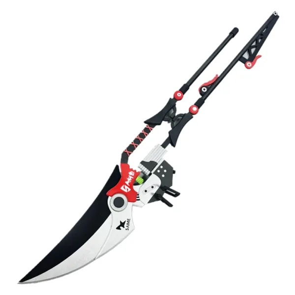 Ellen Joe Weapon Zenless Zone Zero Cosplay Shark Scissors Wooden Props Anime Halloween Party Costumes Masquerade Women Game — image 2