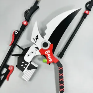 Ellen Joe Weapon Zenless Zone Zero Cosplay Shark Scissors Wooden Props Anime Halloween Party Costumes Masquerade Women Game