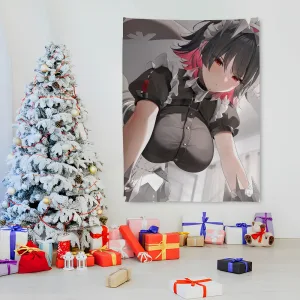 Ellen Joe Zenless Zone Zero Tapestry Bedroom Living Bar Garden Outdoor Microfiber Festival Decoration Background Art Banner