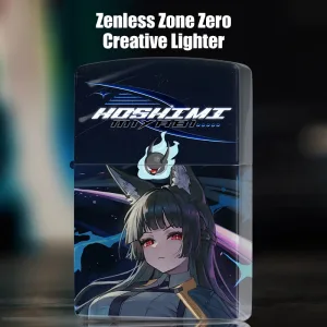 Zenless Zone Zero Hoshimi Miyabi Lighter Jaws Windproof Lighter