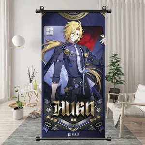 Zenless Zone Zero Hugo Vlad,Vivian Agent Standing Painting and Bedroom Bedside Decoration Hanging Paintings