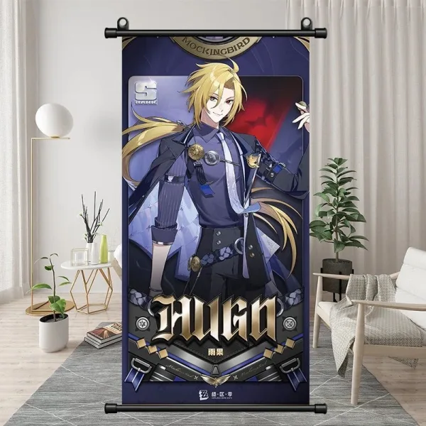 Zenless Zone Zero Hugo Vlad,Vivian Agent Standing Painting and Bedroom Bedside Decoration Hanging Paintings