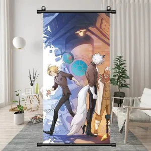 Zenless Zone Zero Hugo Vlad,Vivian Agent Standing Painting and Bedroom Bedside Decoration Hanging Paintings