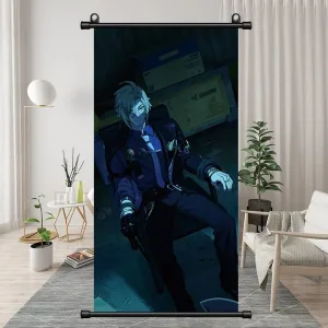Zenless Zone Zero Hugo Vlad,Vivian Agent Standing Painting and Bedroom Bedside Decoration Hanging Paintings
