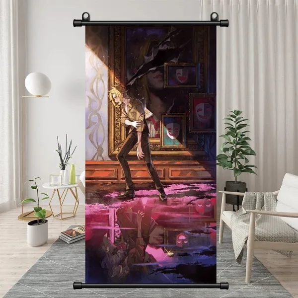 Zenless Zone Zero Hugo Vlad,Vivian Agent Standing Painting and Bedroom Bedside Decoration Hanging Paintings