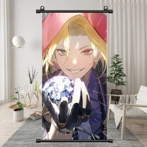 Zenless Zone Zero Hugo Vlad,Vivian Agent Standing Painting and Bedroom Bedside Decoration Hanging Paintings