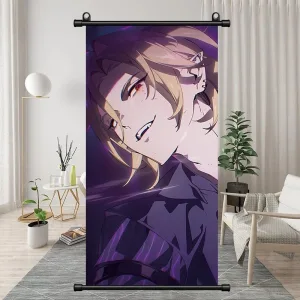 Zenless Zone Zero Hugo Vlad,Vivian Agent Standing Painting and Bedroom Bedside Decoration Hanging Paintings