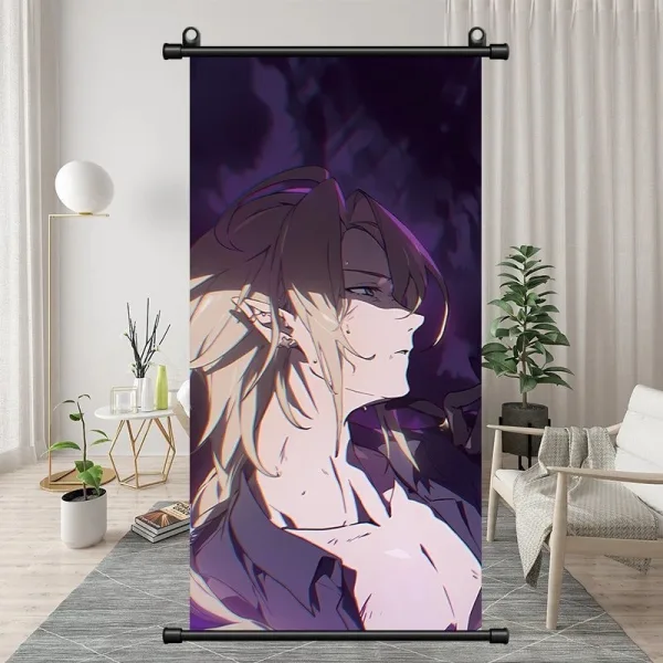 Zenless Zone Zero Hugo Vlad,Vivian Agent Standing Painting and Bedroom Bedside Decoration Hanging Paintings