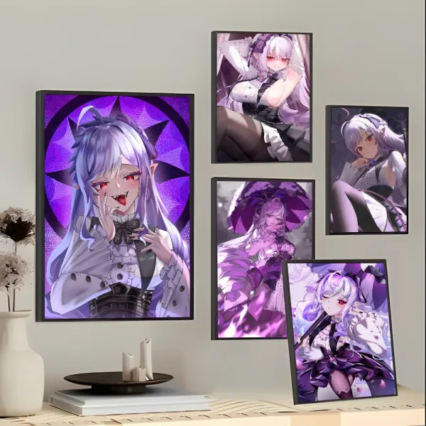 Kawaii Vivian Top Fashion Zenless Zone Zero Poster No Framed Poster Club Paper Poster Wall Art Painting Bedroom Study Stickers — image 2