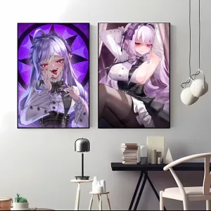 Kawaii Vivian Top Fashion Zenless Zone Zero Poster No Framed Poster Club Paper Poster Wall Art Painting Bedroom Study Stickers