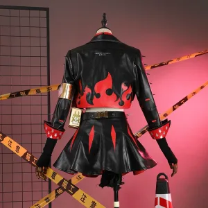 ROLECOS Zenless Zone Zero Burnice White Cosplay Costume the Sons of Calydon Burnice Punk Uniform Halloween Party Outfit