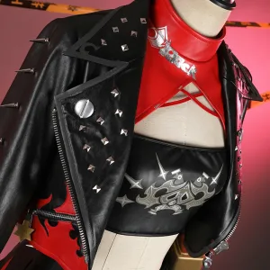 ROLECOS Zenless Zone Zero Burnice White Cosplay Costume the Sons of Calydon Burnice Punk Uniform Halloween Party Outfit