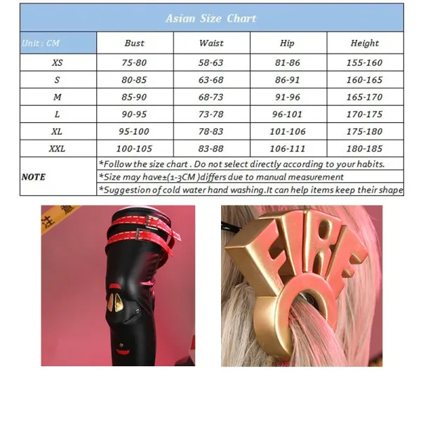 Zenless Zone Zero Burnice Cosplay Costume | zenlesszonezero.toys | ZZZ Burnice | Zenless Zone Zero Cosplay Costume |